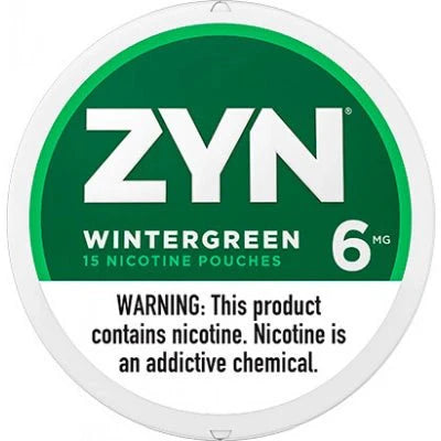 ZYN Wintergreen - www.usanico.comNicotine Pouches5 cans6mg